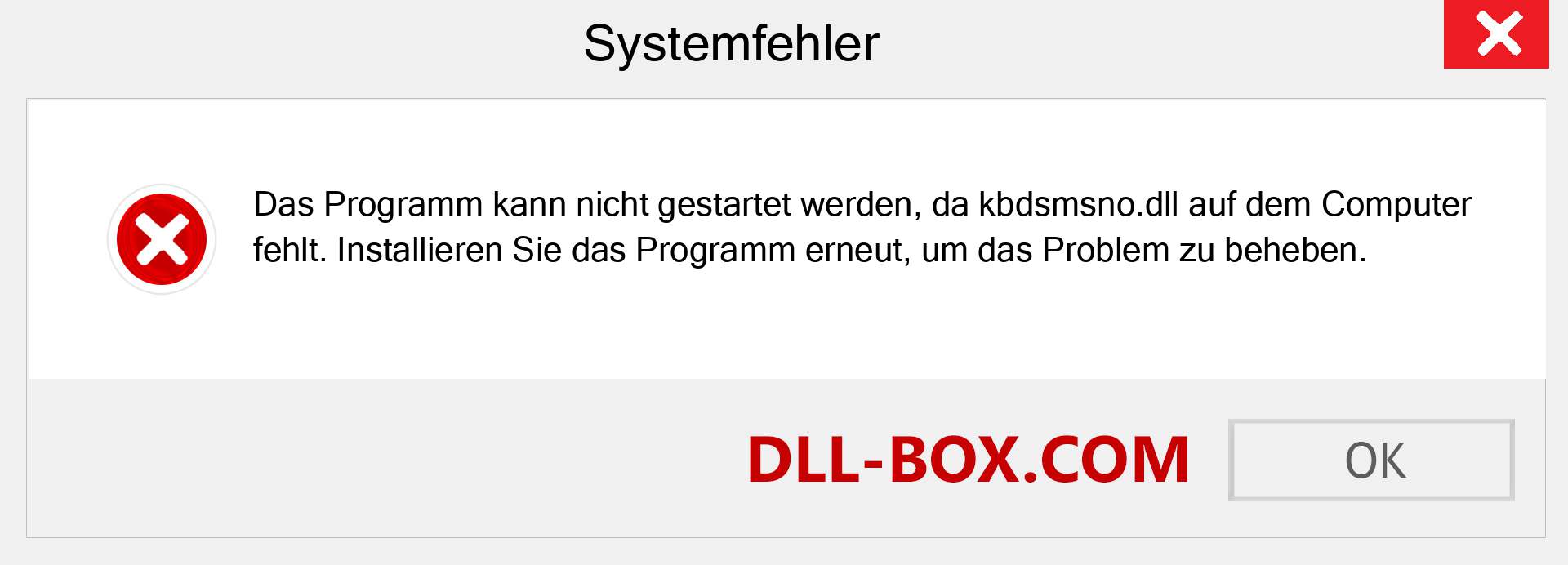 kbdsmsno.dll-Datei fehlt?. Download für Windows 7, 8, 10 - Fix kbdsmsno dll Missing Error unter Windows, Fotos, Bildern